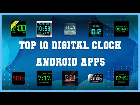 शीर्ष 10 डिजिटल घड़ी Android ऐप | समीक्षा