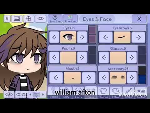 Free gacha life afton family characters + protagonist - YouTube