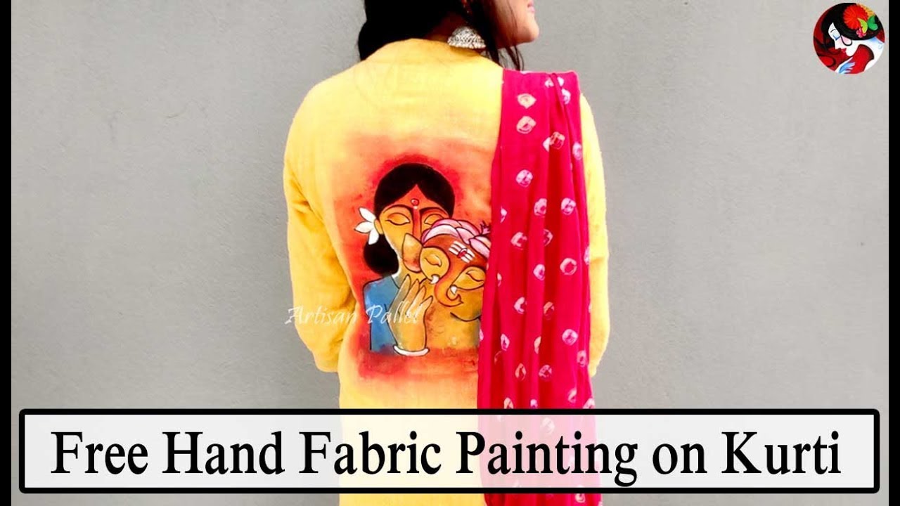 Rajast... - Designer and hand made artistic painting on fabric | Facebook