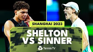 Jannik Sinner vs Ben Shelton THRILLER ‍ | Shanghai 2023 Extended Highlights