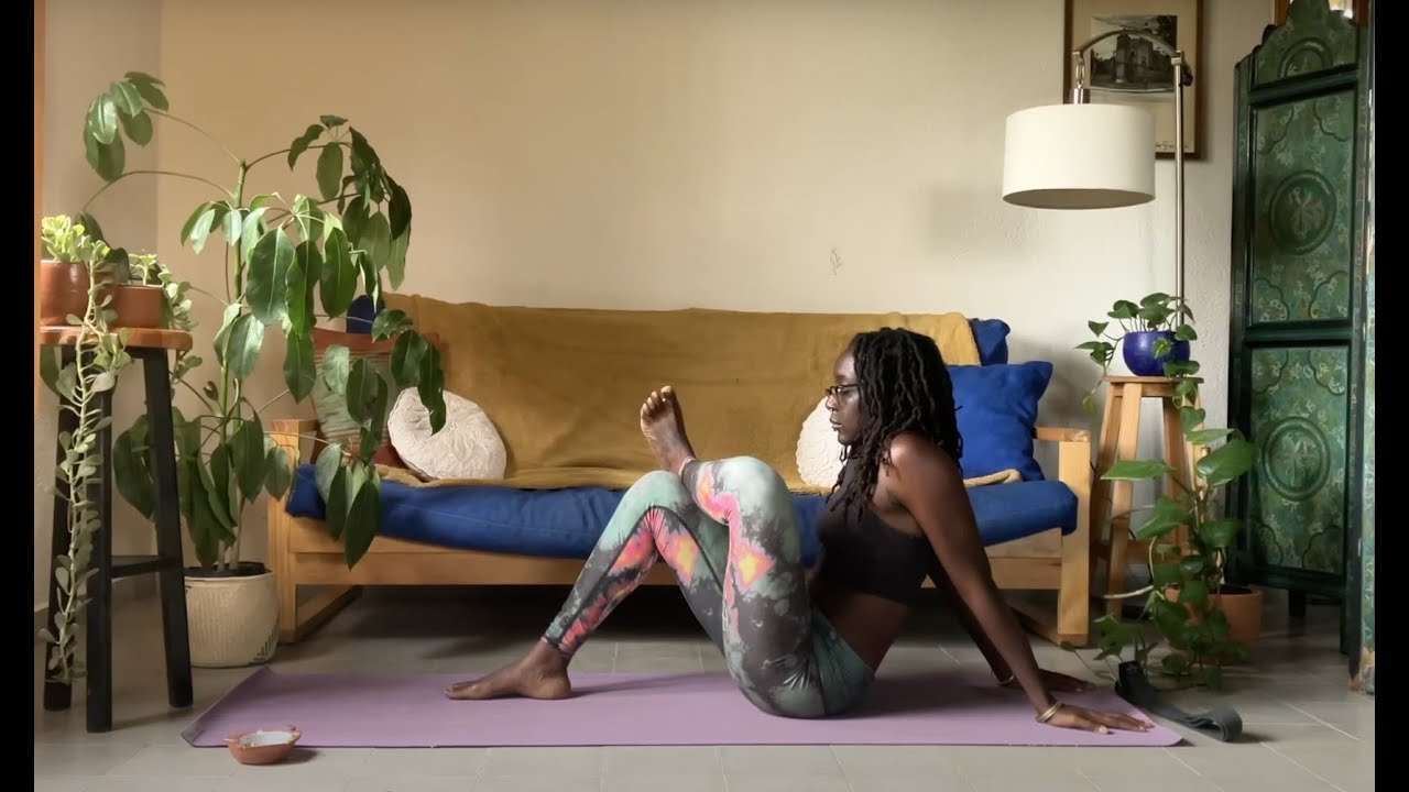 Meet Yourself on the Mat | Yin Yoga | Cannabis Yoga