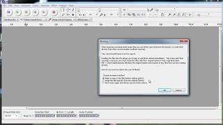 Basic Audio Editing & Production  Using Free Audacity Software - Part 3: Importing Audio
