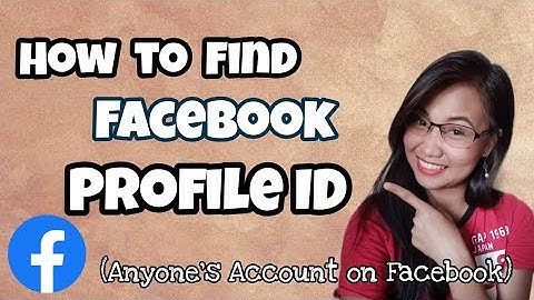 How to Find PROFILE ID on Facebook | Find User ID on Facebook