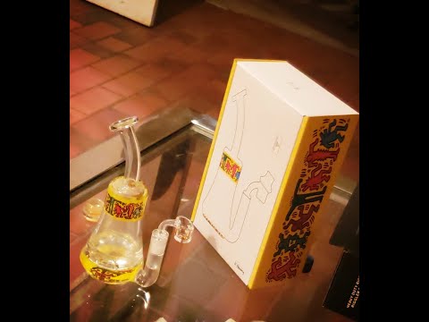 Keith Haring Cannabis Dab Rig Brings Elation