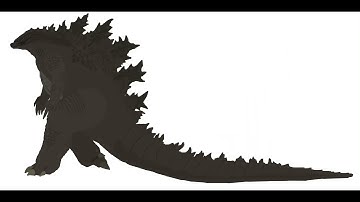 Legendary Godzilla Test (Animated In: Pivot Animator 5 / Model By: Pivot Master)