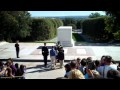 Max Harz and Timothy Edwards Middle School at the Tomb of the Unknowns, October 2010