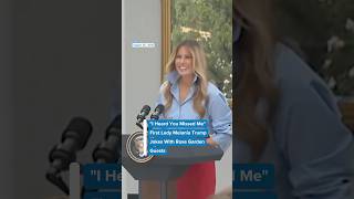 Melania Trump's Return: 'I Heard You Missed Me'