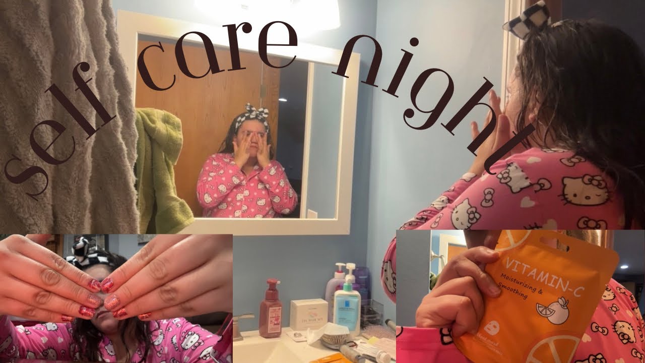 Late Night Self-Care | Nails & Relaxing at Home