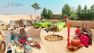 Very Unique Woman Village Life Pakistan | Traditional Village Food | Old Culture | Unseen Pakistan