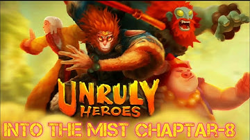 #GamingTotal#UnrulyHeroes Unruly Heroes gameplay walkthrough chaptar-8 Into the Mist all parts.🔥🔥