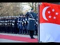 Ehrenbataillon - Singapurs Präsidentin - Militärische Ehren