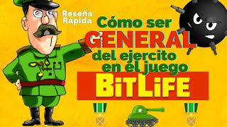 Cómo ser GENERAL del ejército en el juego BITLIFE en español screenshot 4