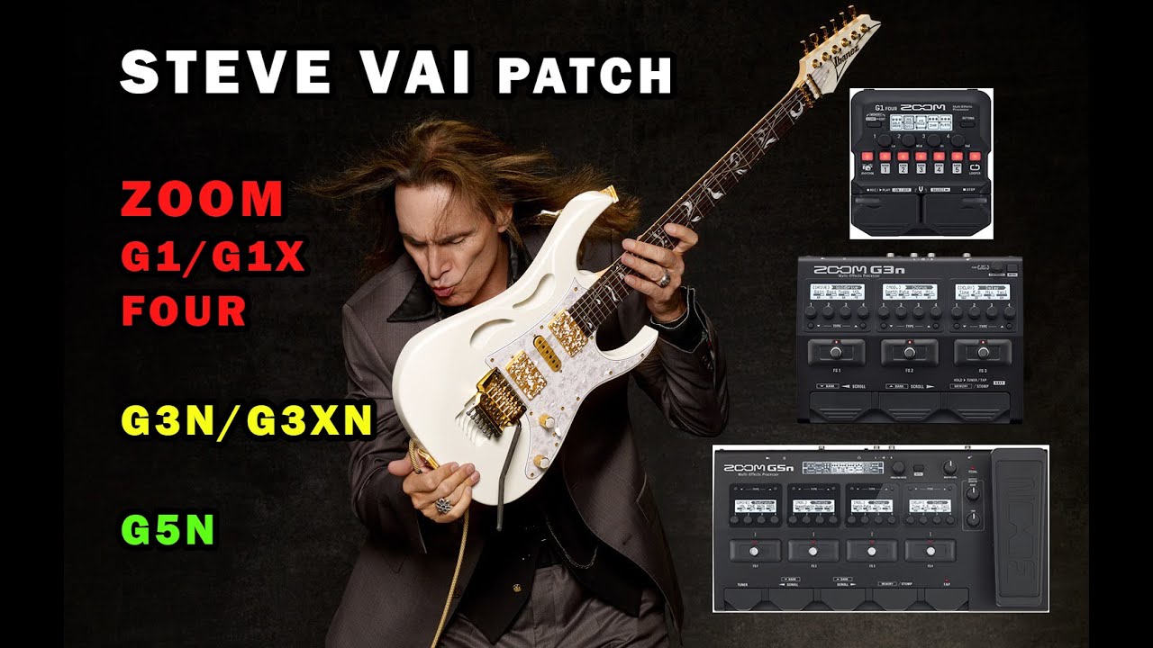 METALLICA Patch (Clean & Lead) - Zoom G1/G1X Four - G3N/G3XN - G5N