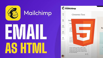 How To Export Mailchimp Email As HTML - EASY Guide 2025