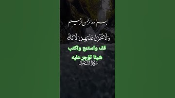 تلاوة خاشعة ومؤثرة بصوت جذاب ومؤثر جدا #القرآن_الكريم #تلاوة_مؤثرة #اكسبلور #دويتو