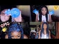 THIS IS CRAZY!!!  TRYING HAIR COLOR WAX ON MY HAIR | TINASHE HAIR