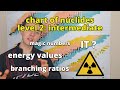 Reading the chart of nuclides intermediate level  nuclear chemistry