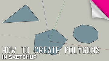 How to Create Pentagons, Octagons, or Any Polygon in Sketchup