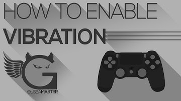 (Eaziest way) How to Enable Vibration in USB Dualshock gamepad (any windows version) (Arabe/English)