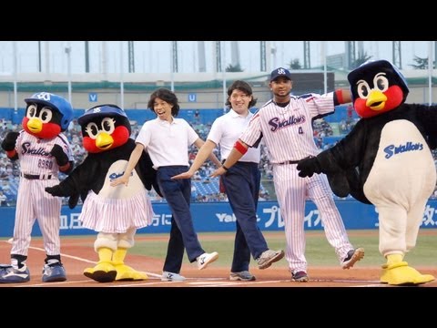 COWCOW、"あたりまえ"始球式　好投に「出来過ぎ」