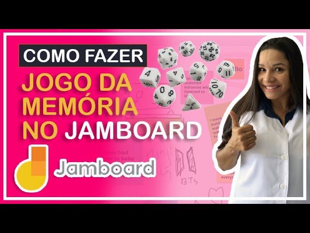 Como fazer um jogo da memória no GOOGLE JAMBOARD? 