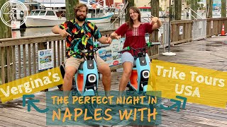 The Perfect Night In Naples with Trike Tours USA Naples Moped Tour and Vergina's Italian Restaurant