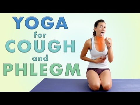 9 Poses Yoga For Cough and Phlem In Chest �� (Medicinal Yoga)