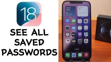 iOS 18: How to See All Saved Passwords on iPhone