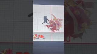 Steve/Enderman Pick Loop Combo on Super Heavyweight in Smash Ultimate #smashultimate