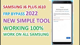 Samsung J6/J6+ Bypass Google Account Lock/Frp Unlock 2022 New Method 100% Tested FRP FRPBYPASS