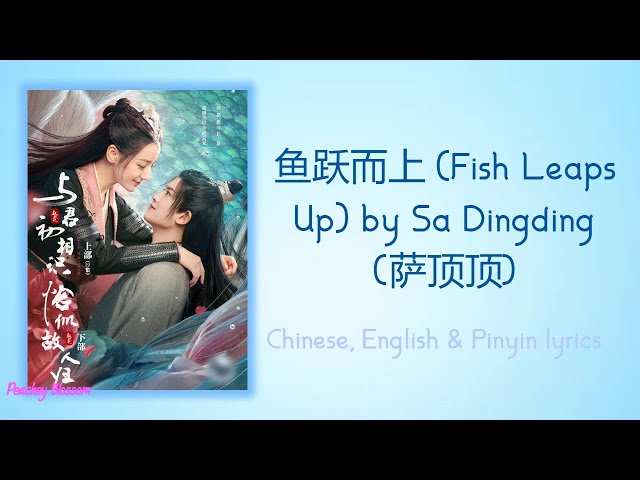 鱼跃而上 (Fish Leaps Up) - 萨顶顶 (Sa Dingding)《The Blue Whisper 与君初相识》Chi/Eng/Pinyin lyrics class=