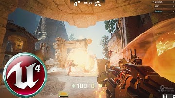 Unreal Tournament 4 - DM-UNDERLAND Deathmatch