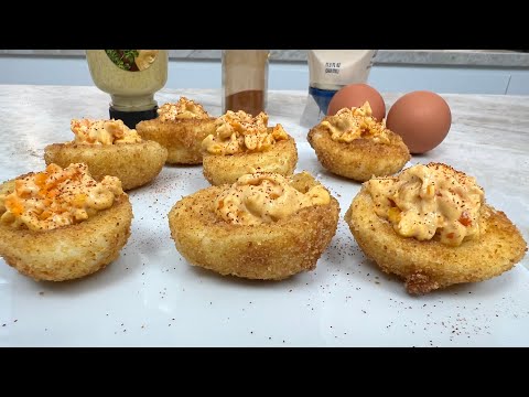 Deep Fried Deviled Eggs