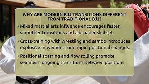 Why Are Modern BJJ Transitions Different From Traditional BJJ? - Fighting Arts Lab