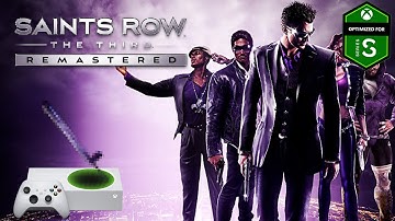 Saints Row 3 Remastered | Xbox Series S | Performance & Resolution | Gameplay |