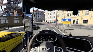 Nuremberg to Stuttgart - Euro Truck Simulator 2 | Thrustmaster TX screenshot 2