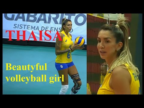 Thaísa Daher de Menezes - The beautyful volleyball girl of Brasil team