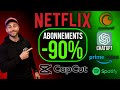 Pay Up To 90 Less For Your Subscriptions Netflix ChatGPT Spotify CapCut Canal VPN 