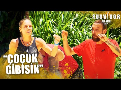 Sercan ve Mavi Takım Arasında Gerginlik | Survivor All Star 2024 90. Bölüm