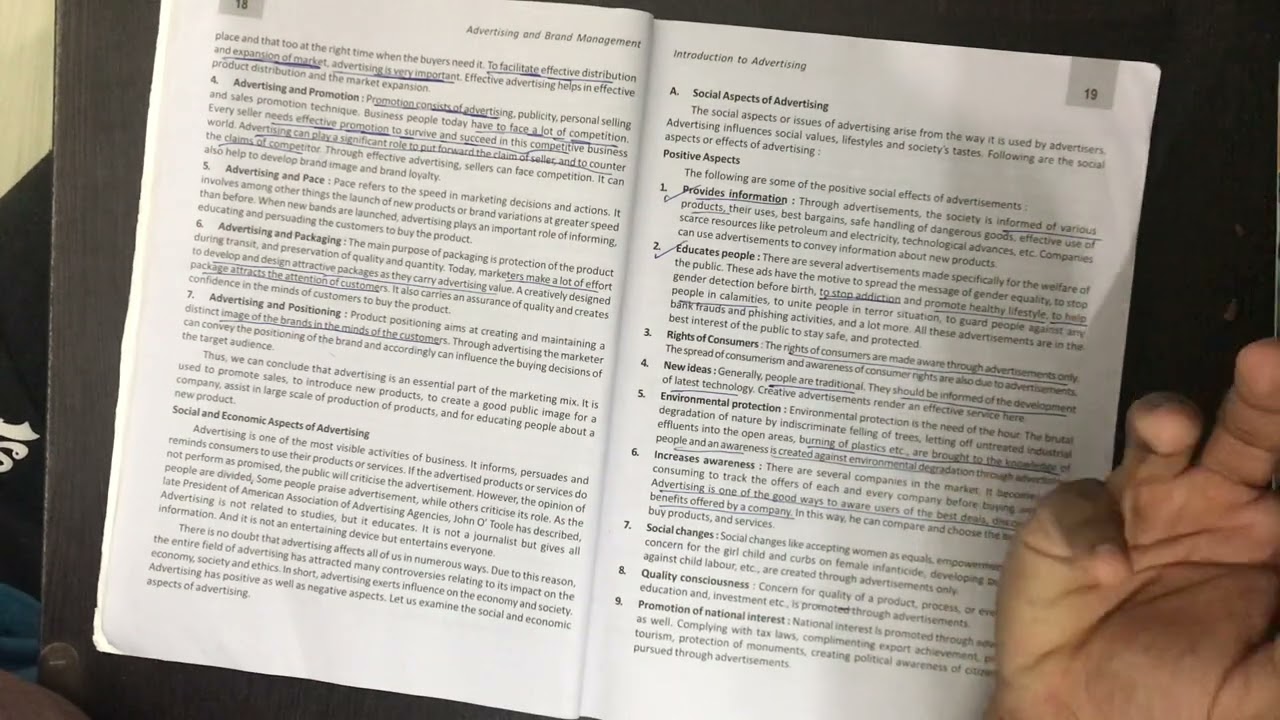 Module 1 advertising and brand mngmnt