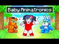 We Became BABY ANIMATRONICS In Minecraft!