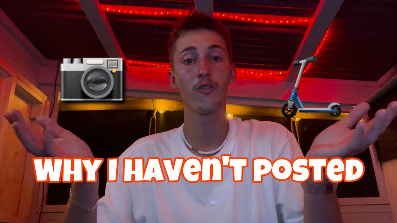 Why I haven’t posted in a while - YouTube