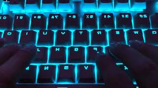 Keyboard Tingles: Varying Colors, Speeds - Hard and Soft Triggers - Linear Red Switches with Lights screenshot 4