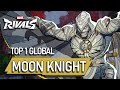TOP 1 GLOBAL MOON KNIGHT ! BuxpьИropьkoB - MARVEL RIVALS PRO