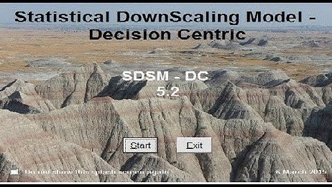 Statistical DownScaling Model (SDSM) Tutorial | How to Download SDSM or GCM  data | SDSM Lecture 05