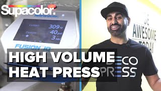 Shop Tour of HIGH Volume Transfer Shop - PLUS Heat Press Tips screenshot 3