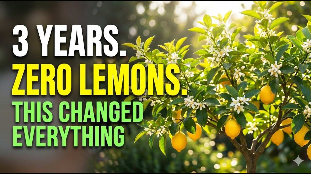 Я перестала поливать лимонное дерево — то, что произошло на 4-й неделе, меня шокировало.