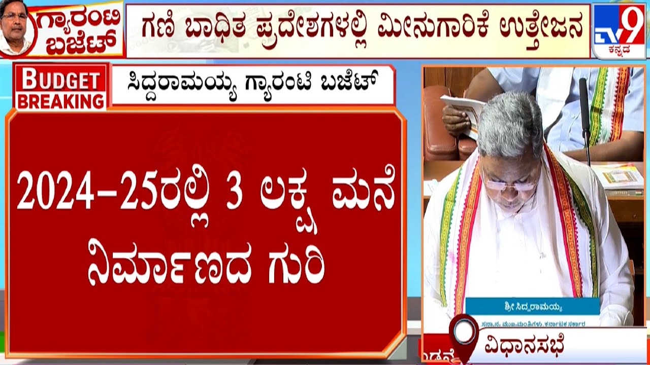 Karnataka Budget 2024: CM Siddaramaiah Presents His 15th Budget | Part ...