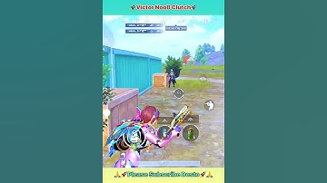 Victor NooB Revenge Clutch In Conqueror Lobby🚀🚀 #shorts #bgmi #bgmishorts #jonathan #scout #pubg