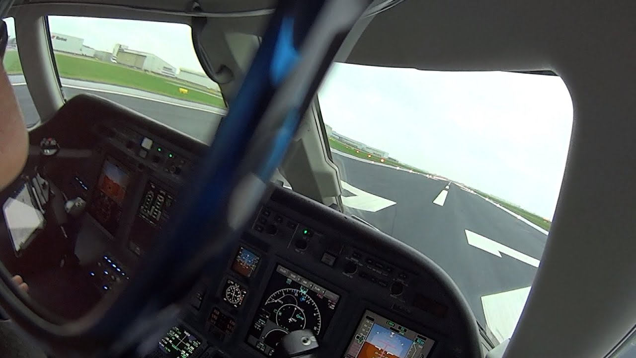 Google Glass Full Flight Amsterdam Dusseldorf Citation Sovereign Ce 680 Youtube